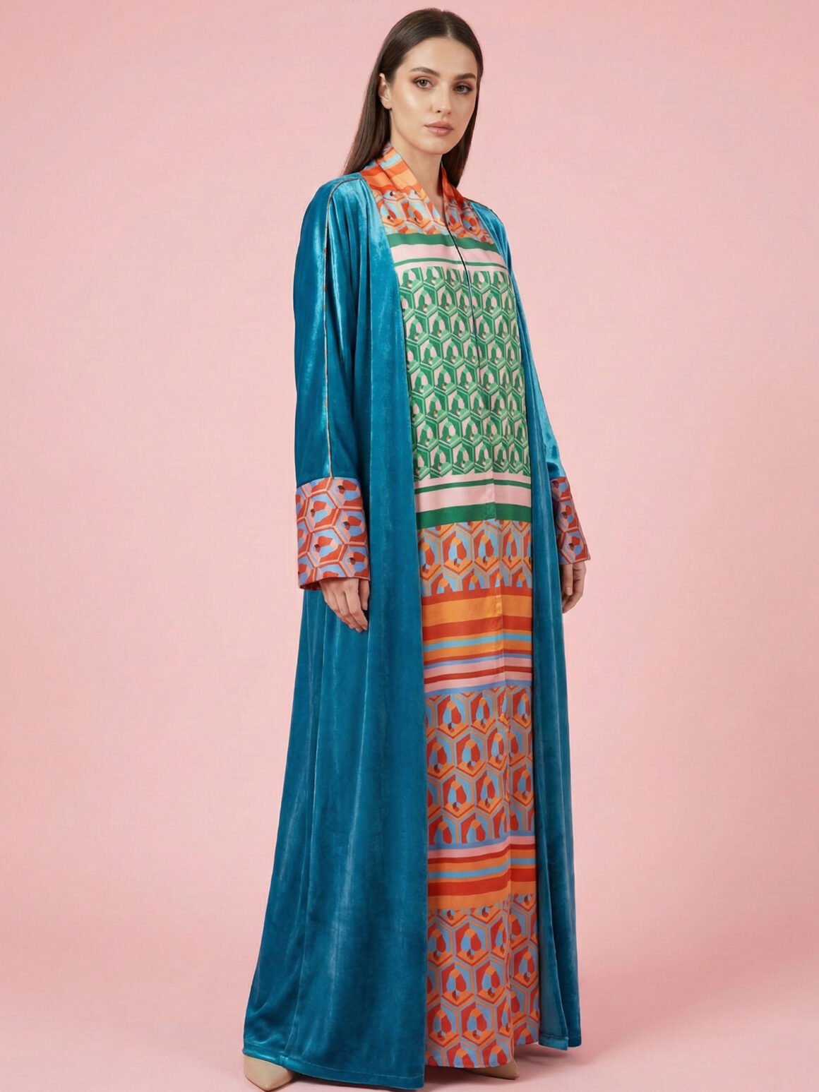 Turquoise Treasure Abaya